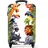 noboringsuitcases 4-Rollen Cabin 55 cm / 36 l grün/dschungel