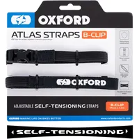 Oxford Atlas B-Clip Spanngurt, schwarz, 17 mm×1,2 m,