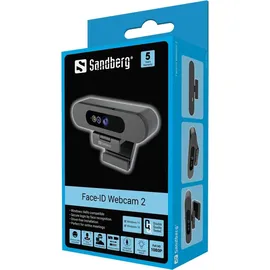 Sandberg Face-ID Webcam 2 Schwarz