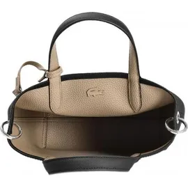 Lacoste Anna Reversible Canvas Tote Bag noir crema