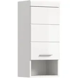 xonox.home Hängeschrank Linus Hochglanz Weiß 30 cm eintürig