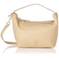 Tommy Hilfiger TH Casual Shoulder Bag Schultertasche Beige
