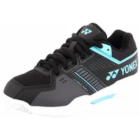 Yonex Badmintonschuhe Strider Flow 2025 (Schnürsenkel) schwarz/blau Kinder