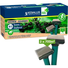 Edialux Sonic Defend Ameisenvertreiber Set 2 x 400 m2