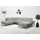 sit&more Wohnlandschaft SIT & MORE "Morris Jubi U-Form, B: 300 cm", grau (hellgrau), B:300cm H:83cm T:202cm, 95% Polyester, 5% Polyamid, Sofas, Wohnlandschaft, mit Armteilfunktion & 1 Zierkissen, optional Bettfunktion