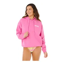 Rip Curl Surf Puff Hoodie Pink M