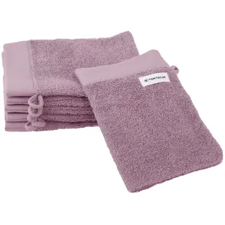 Unisex Waschhandschuhe im 6er-Pack, lila, Uni, Gr. 16X21