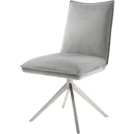 DeLife Lelio-Flex Samt Grau