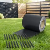 MuCoLa Sichtschutzstreifen 35 m 19 x 300 cm Anthrazit PVC