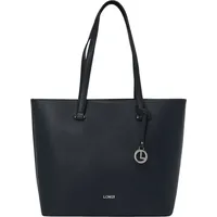 L.Credi Filippa Shopper Tasche 40 cm marine