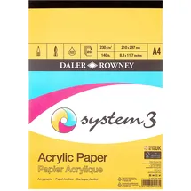 Daler Rowney System3 Acrylpapier 20 Blatt