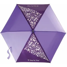 Step By Step Regenschirm purple Magic Rain EFFECT