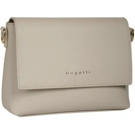 Bugatti Ella SAFFIANO in Saffiano-Art aus Kunstleder, beige
