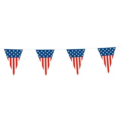 USA Wimpelkette 10m Amerika