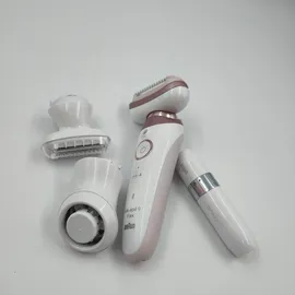 Braun Silk·épil 9 Flex 9-011 3D Wet & Dry weiß/rosegold