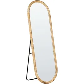 Beliani Standspiegel Montot 50 x 150 cm Rattan