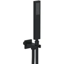 Teorema Brauseset mit Wandanschlussbogen und Brausehalter eckig, ST203BB,