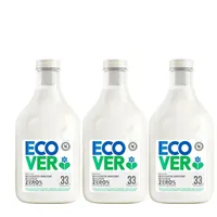 3x1L ECOVER Zero sensitiv Weichspüler 0% Parfüm Allergie vegan 99WL
