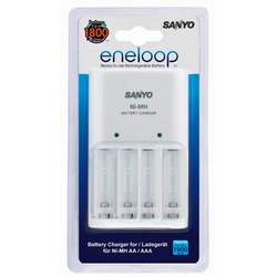 Panasonic Ladegerät MQN04 lädt 2 oder 4 Mignon/AA oder Micro/AAA, früher Sanyo