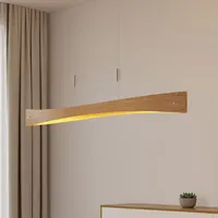 LINDBY Beazina 1-flg. 118 cm modern braun Metall