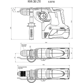 Metabo KHA 36 LTX 600795650