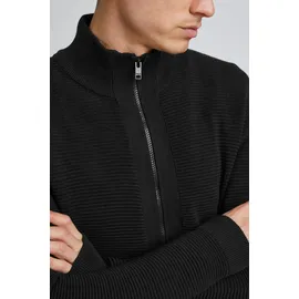 !Solid Strickjacke SOLID "Strickjacke SDNicklas", Herren, Gr. L, schwarz, Obermaterial: 100% Baumwolle CO., Strickjacken Strickjacke