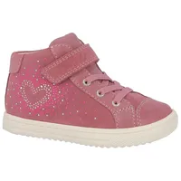 Lurchi Sneaker »Blinkschuh Shalisa«, mit glitzernden Steinchen, Freizeitschuh, Halbschuh, Schnürschuh, rosa
