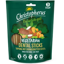 Allco Vegetarian Dental Stick Tapioka mit Erdnussbutter 250 g