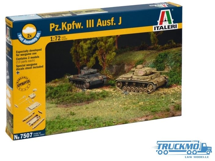 Italeri Panzerkampfwagen III 7507