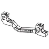 Hope Adapter C Postmount +43 schwarz