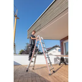 Hymer Telestep Teleskopleiter 4 x 6 Sprossen