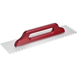 Aufziehglätte blank Profi gezahnt -  6 / Stahl blank