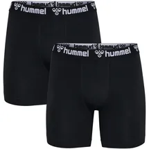 hummel Boxershorts schwarz XXL 2er Pack