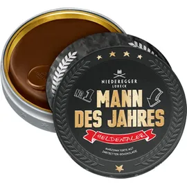 Niederegger Marzipan Mann des Jahres Taler Zartbitter Schokolade 185 g