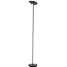 Selltec LED-Deckenfluter 1700 lm schwarz