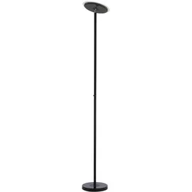 Selltec LED-Deckenfluter 1700 lm schwarz