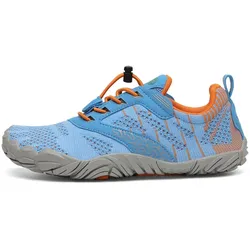 Saguaro Barfussschuhe Free I (flexible Sohle) blau Kinder