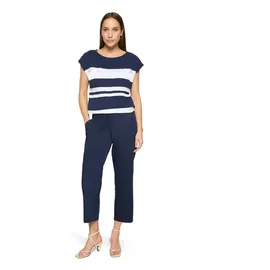 Betty Barclay Ringelshirt Blau/Weiß 36