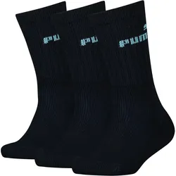 Puma Tennissocken Crew Kinder Socken Sportsocken Unisex Mädchen Jungen 3 Paar 31/34