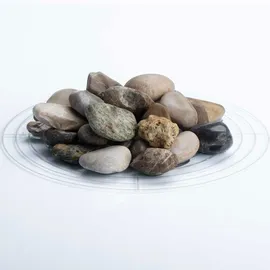 Schicker Mineral Isarkies Zierkies 16-32 cm Bunt