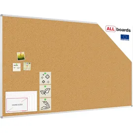 ALLboards Pinnwand 200 x 120 cm Braun