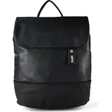 Zwei Jana Jr13 Rucksack Nubuk-Black