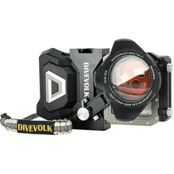 Divevolk-SeaTouch 4 MAX Ocean Kit - mit Weitwinkel und Rotfilter