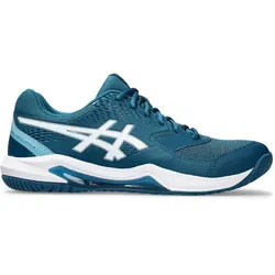 ASICS Herren Tennisoutdoorschuhe GEL-DEDICATE 8, RESTFUL TEAL/WHITE, 46