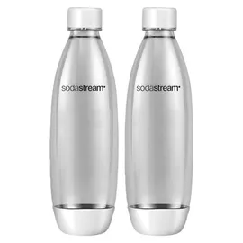 Sodastream Fuse Flasche weiß 1,0 l 2 Stück