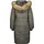 URBAN CLASSICS Oversize Mantel Dark Green / Beige L