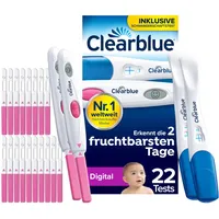 Clearblue 20 Ovulationstests und 2 Schwangerschaftstests Kombipack