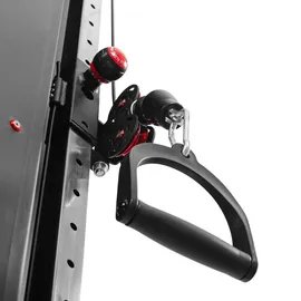 Dione Cable Crossover 2 x 100KG Metallgewichte - Kompakt 120 cm x 12 cm x 198 cm - Kraftstation - Homegym