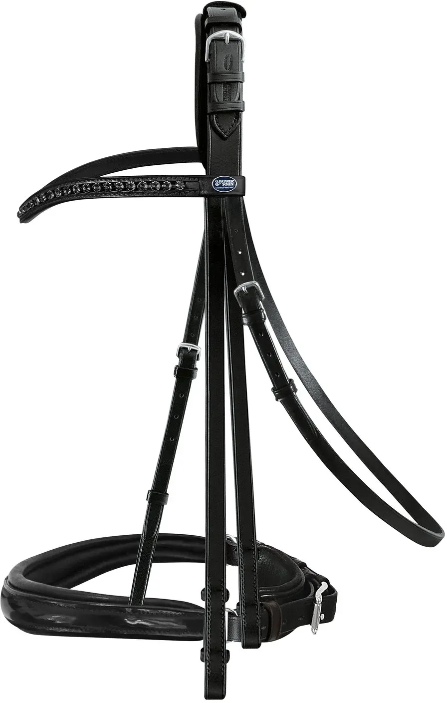 Passier Kandarenzaum Hubertus Schmidt Black Edition schwarz WB