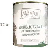 MjAMjAM Vorzügliches Kalb & Truthahn 6 x 800 g